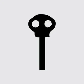 Key vector art illustration Ilustración de archivo