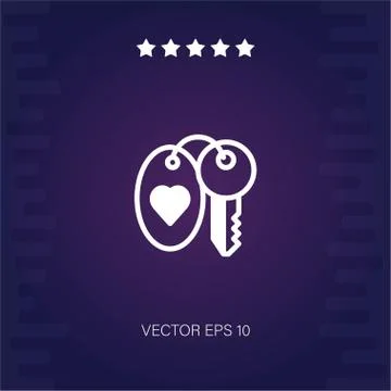 Key vector icon Stock Illustration