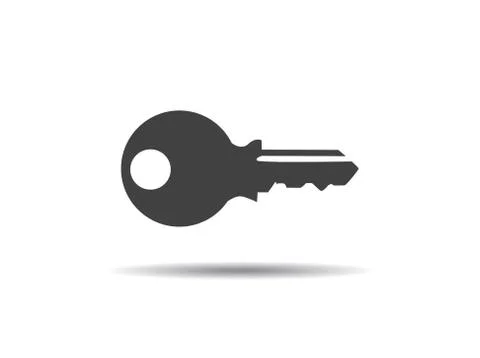 Key vector illustration icon Stock Illustration