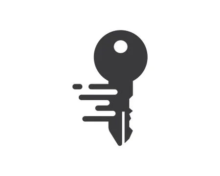 Key vector illustration icon Stock Illustration
