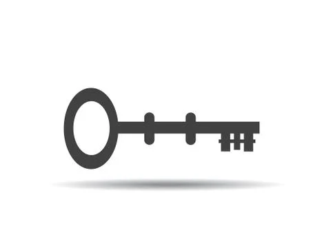 Key vector illustration icon Stock Illustration