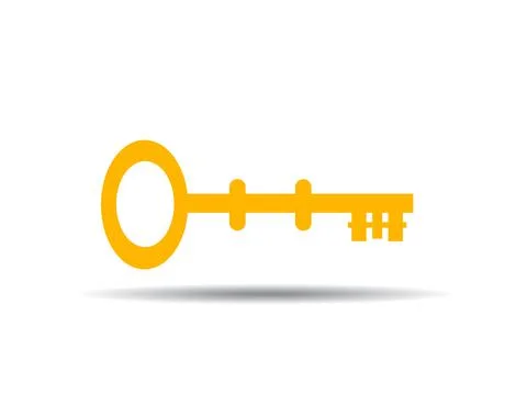 Key vector illustration icon Stock Illustration