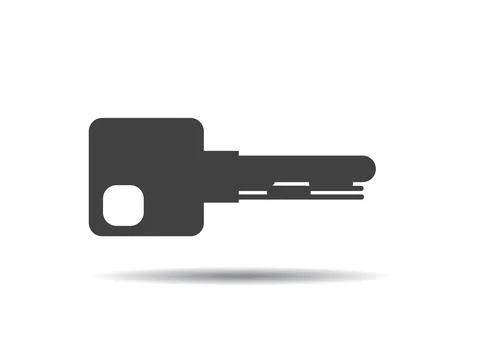 Key vector illustration icon Stock Illustration