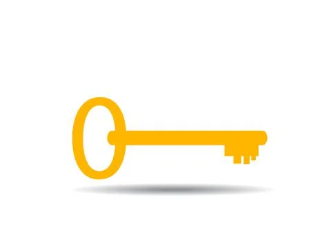 Key vector illustration icon Stock Illustration