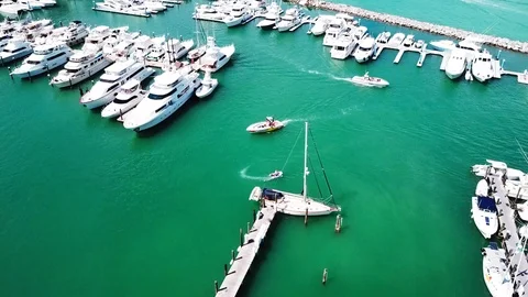 Key West aerial Video stock 87100594