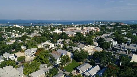 Key West, Florida Drone Up Stock Footage 94828314