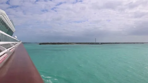Key West, Florida. Panoramic view of islands and clear turquoise ocean water Stock Footage 344756584