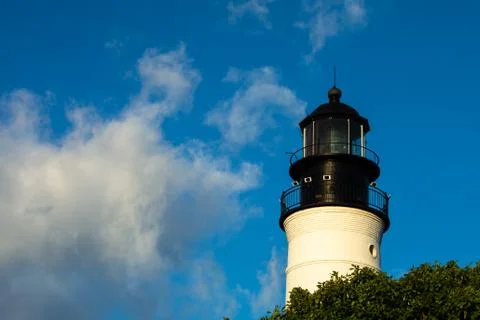 Key west lighthouse Stock Photos