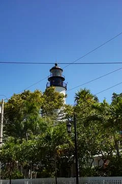 Key West Lighthouse Stock Photos