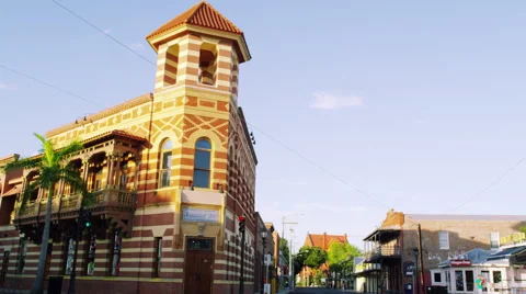 Key West Mallory Town Square Building Florida 5K HD 스톡 동영상 67905640
