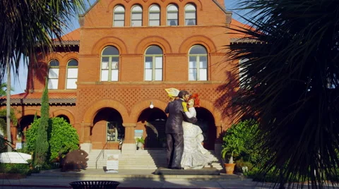 Key West Mallory Town Square Museum of Art and History Building Florida 5K HD Stock Footage 67906148