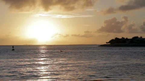 Key West Sunset 4 스톡 동영상 925418