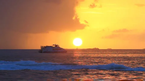 Key West Sunset 8 Stock Footage 925753