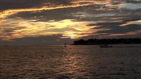Key West sunset Video stock 55171334