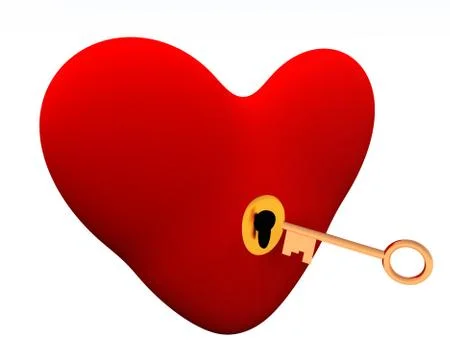 Key To Your Heart Stock Illustration