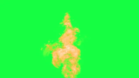 Keyable Flame Stream HD Pro Stock Footage 332871011