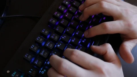 Keyboard 2 Stock Footage 122821220