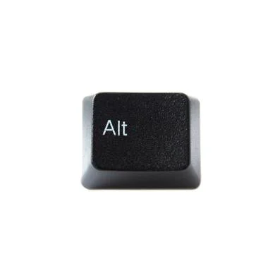 Keyboard alt key Stock Photos