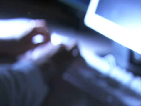 Keyboard and mouse Stock Footage 734457