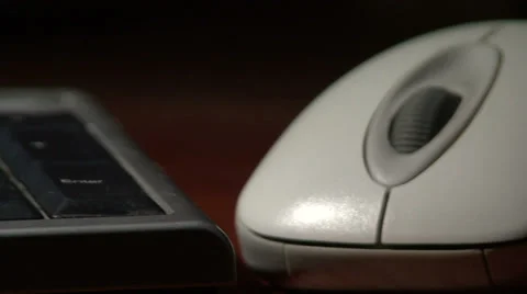 Keyboard and mouse Stock Footage 33643706