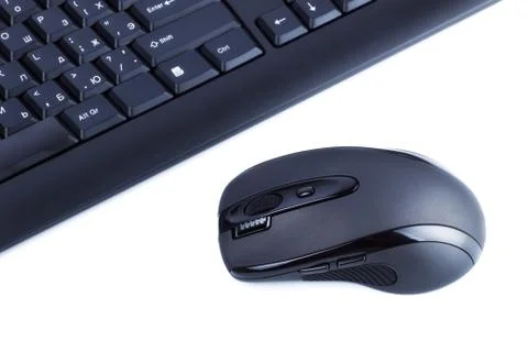 Keyboard and mouse Stock Photos