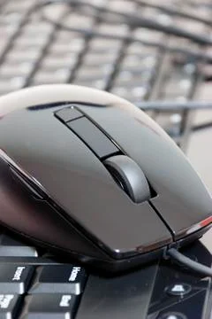 Keyboard and mouse Stock Photos