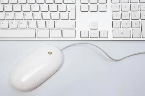 Keyboard and the mouse Stock Photos