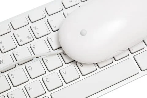 Keyboard and the mouse Foto stock