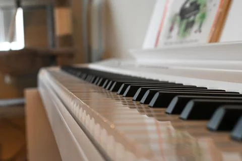 Keyboard Angled Downwards Stock Photos