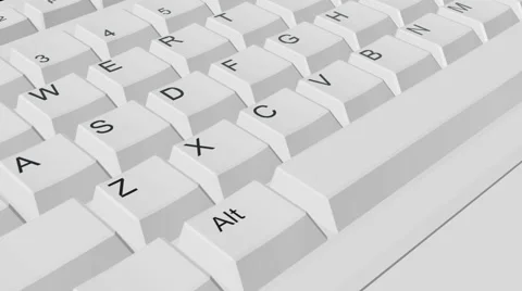 Keyboard animation video Stock Footage 40788453
