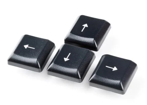 Keyboard arrow buttons Foto stock