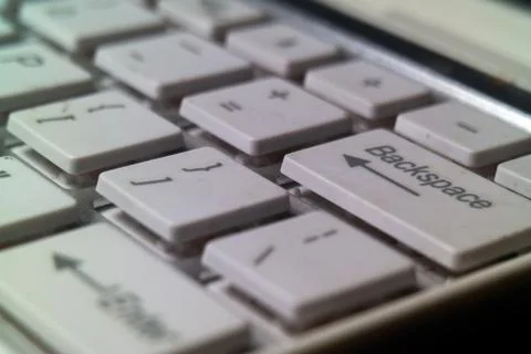 Keyboard backspace Stock Photos