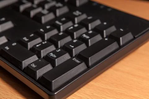 Keyboard blur Stock Photos