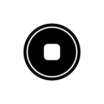 Keyboard button icon vector Stock Illustration