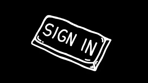 Keyboard Button sticker 249 1 Stock Footage 295022823