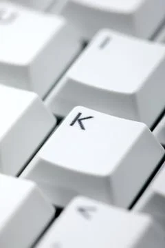 Keyboard Close-up Logo Vertical composition Press the button. No one. Shed shot Stock Photos