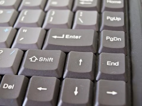 Keyboard close up Stock Photos