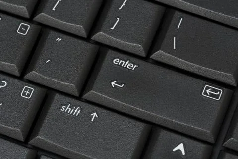 Keyboard close up Stock Photos