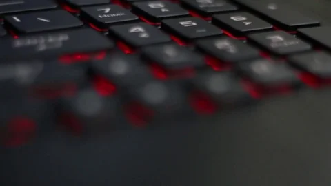 Keyboard CloseUp 1594 Stock Footage 76483376