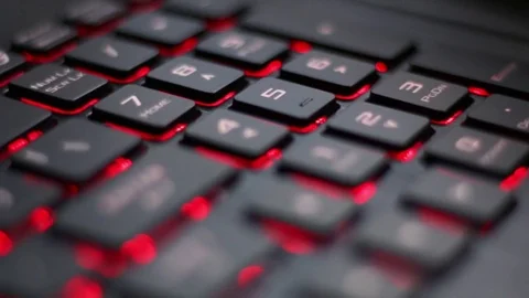 Keyboard CloseUp 1597 Stock Footage 76483821
