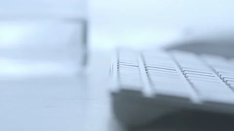 Keyboard closeup Stock Footage 157270571