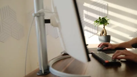 Keyboard to Code Stock Footage 278813017