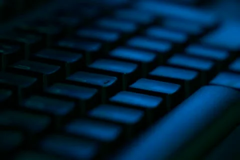 Keyboard of computer closeup 写真素材