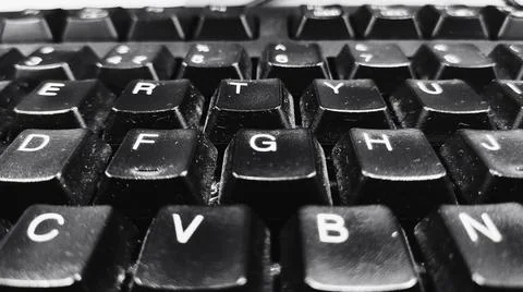 Keyboard computer Stock Photos