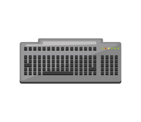 Keyboard computer software Stock-Illustration