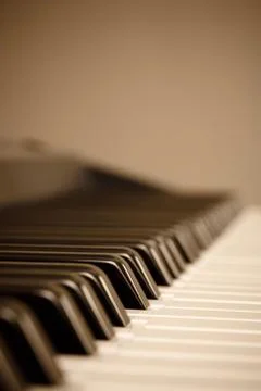 Keyboard with copyspace Stock Photos