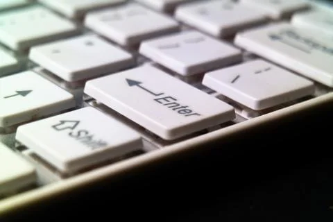 Keyboard enter Stock Photos