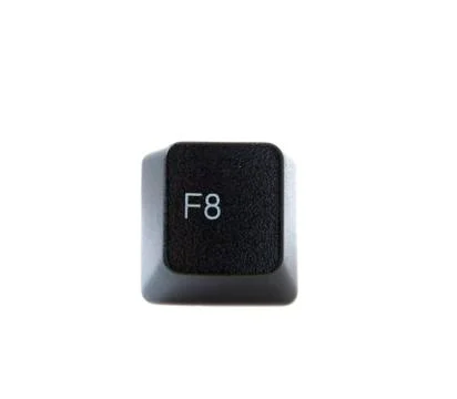 Keyboard f8 key Stock Photos
