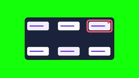 Keyboard Focus Path Accessibility Overlay Video stock 342496257