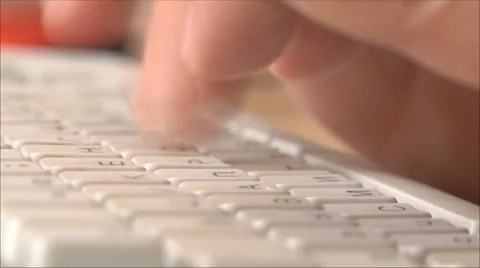 Keyboard Stock Footage